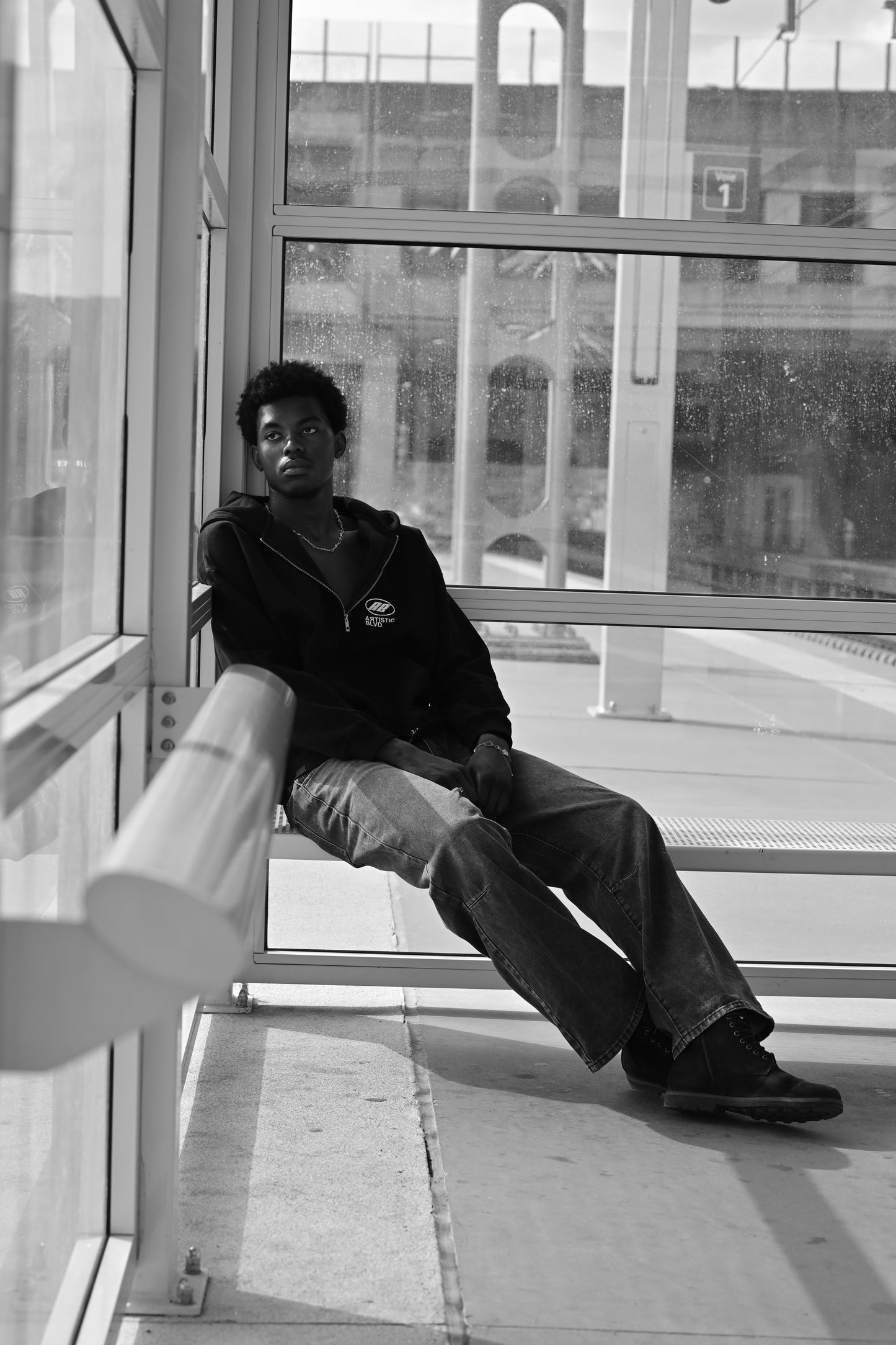 Heavyweight zip up hoodie 2025