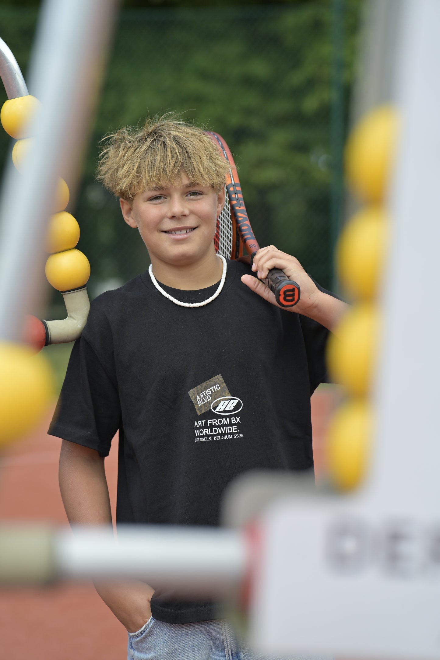 Heavyweight sticker summer shirt 2025