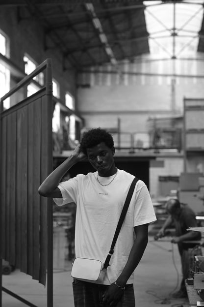 Industrial graphic white shirt 2025