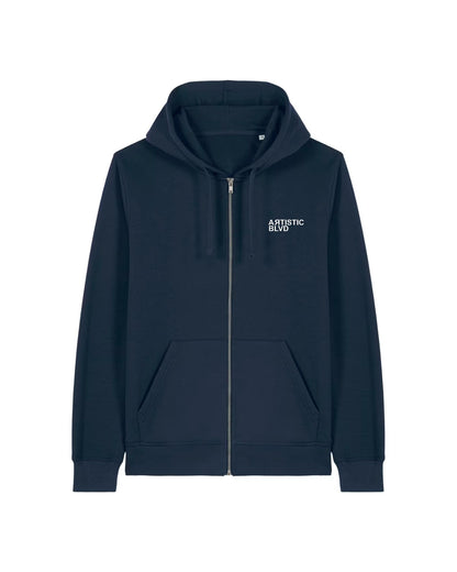 Signature Navy Zip-Up