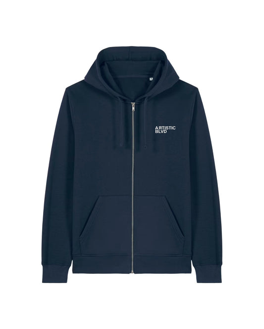 Signature Navy Zip-Up